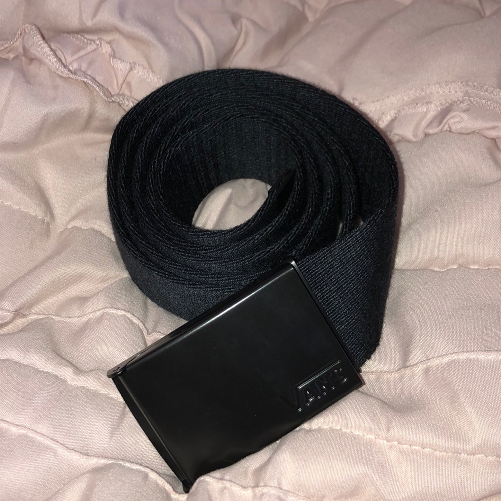 Vans black belt